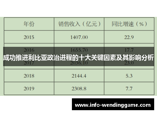 成功推进利比亚政治进程的十大关键因素及其影响分析