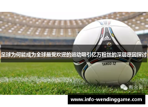 足球为何能成为全球最受欢迎的运动吸引亿万粉丝的深层原因探讨